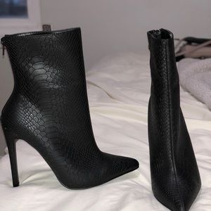 COPY - Black leather boots